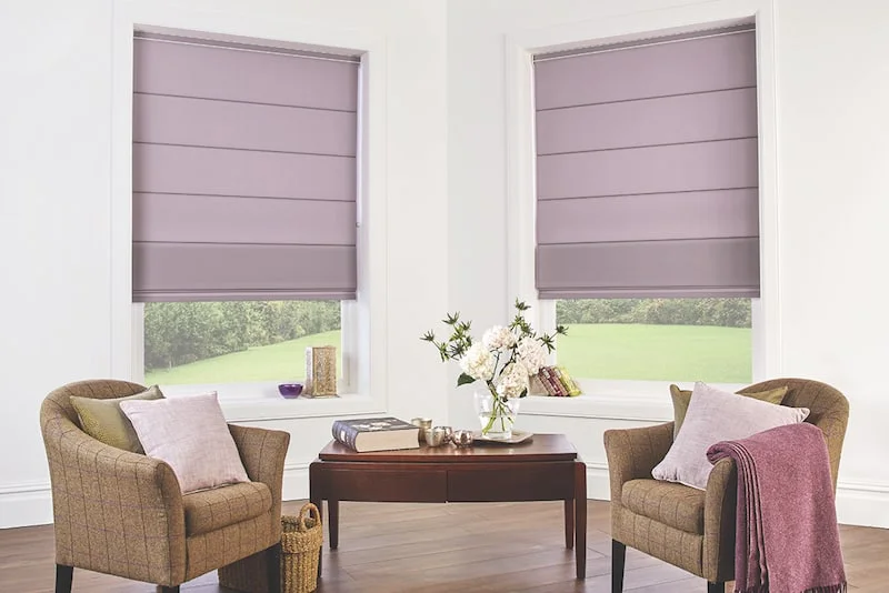 Roman Blinds Versus Roller Blinds | Shutters and Blinds By Design